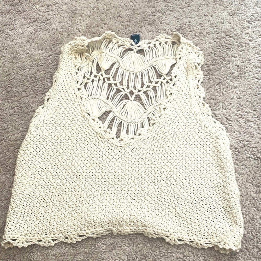 Crop top and short set